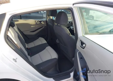 2018 Hyundai Ioniq Hybrid Blue from USA, damaged, VIN KMHC65LC1JU087220